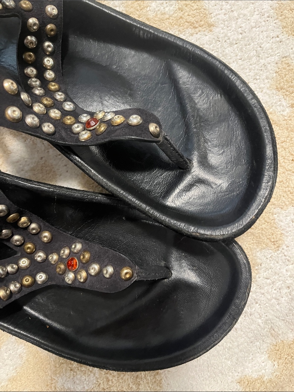 Isabel Marant Elwina Studded Thong Sandals - Picture 6 of 6